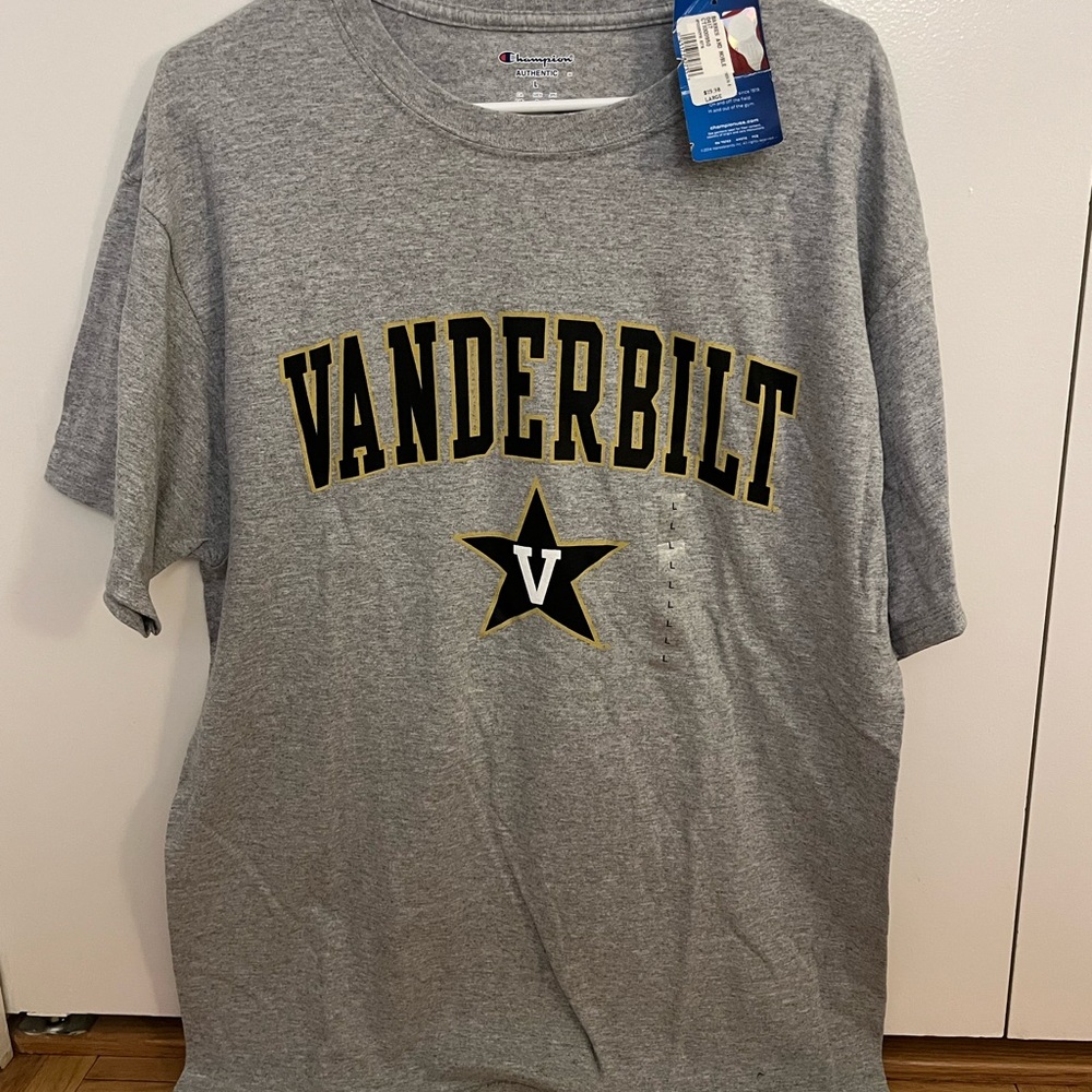 NWT Champion Men’s Gray Vanderbilt T-Shirt